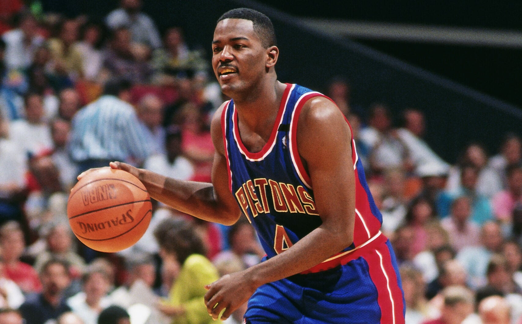 Joe Dumars, a very valuable player on the Bad Boys.